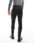 Фото #7 товара ASOS DESIGN slim suit trouser in black pindot