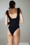 Фото #4 товара Padded-cup Ruffle-trimmed Swimsuit