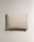 Linen cushion cover