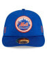 Фото #2 товара Men's Royal New York Mets 2024 Clubhouse Low Profile 59FIFTY Fitted Hat