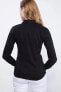 Kadın Basic Uzun Kollu Gömlek I5278AZ.19SP.BK27