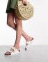 Birkenstock Arizona Birko-Flor sandals in patent white