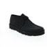 Фото #3 товара Clarks Desert Trek Hiker Mens Black Oxfords & Lace Ups Casual Shoes