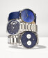 ფოტო #5 პროდუქტის Men's Chronograph Stainless Steel Bracelet Watch 44mm