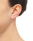ფოტო #4 პროდუქტის Diamond Ear Crawlers (1/10 ct. t.w.) in Sterling Silver