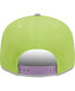 Фото #2 товара Men's Neon Green, Lavender Las Vegas Raiders Two-Tone Color Pack 9FIFTY Snapback Hat