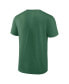 Фото #3 товара Men's Kelly Green Notre Dame Fighting Irish Modern Tri T-Shirt