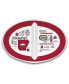 Arkansas Razorbacks Two-Section Melamine Platter