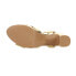 Фото #5 товара Chinese Laundry Theena Metallic Platform Ankle Strap Womens Gold Dress Sandals