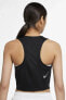 Фото #5 товара Майка Nike Dri-FIT Race укороченная черная для женщин
