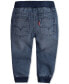 ფოტო #2 პროდუქტის Baby Boys Knit Denim Jogger Pants