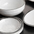 Плоская тарелка Quid Select Filo Белый Чёрный Пластик Квадратный 19 x 19 x 4,5 cm (12 штук)