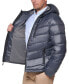 Фото #3 товара Men's Chevron Quilted Hooded Puffer Jacket, Created for Macy's