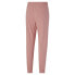 Фото #4 товара Puma French Terry Joggers Womens Pink Casual Athletic Bottoms 52260823