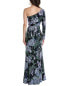Фото #3 товара Marchesa Notte One-Shoulder Gown Women's