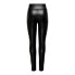 Фото #4 товара ONLY Star But Faux Leather Leggings