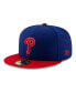 ფოტო #5 პროდუქტის Men's Royal Philadelphia Phillies 2023 Little League Classic 59FIFTY Fitted Hat