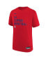 Фото #3 товара Big Boys and Girls Red LA Clippers Essential Practice T-Shirt