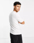 Фото #2 товара ASOS DESIGN muscle fit knitted t-shirt in white