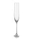 Фото #1 товара Viola Fluted Champagne Glass 6.5 Oz, Set of 6