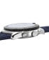 ფოტო #3 პროდუქტის Men's Swiss Chronograph Pacific Diver Blue Rubber Strap Watch 44mm