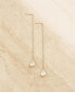 ფოტო #5 პროდუქტის Crystal Teardrop Threader Earrings