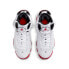 [323419-160] Grade School Air Jordan 6 RINGS GS 'WHITE UNIVERSITY RED'