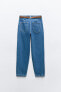 Z1975 high-waist belted chino jeans