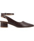 ფოტო #2 პროდუქტის Women's Keefa Wide Width Ankle Strap Flats