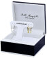 2-Pc. Set Double Hoop Earrings in Sterling Silver & 18k Gold-Plate, 3/4", Created for Macy's