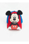 Üç Boyutlu Kulaklı Mickey Mouse Baskılı Erkek Çocuk Şapka