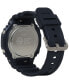 ფოტო #4 პროდუქტის Men's Analog Digital Black Resin Strap Watch 46mm, GAB2100-1A