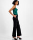 Women's High-Rise Flare-Leg Pants, Created for Macy's