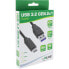 Фото #3 товара InLine USB 3.2 Gen.1x2 Cable - USB-C male / USB-A male - black - 0.3m