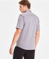 Фото #7 товара Men's Short-Sleeve Modern Stretch Dobby Shirt, Created for Macy's