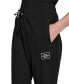 ფოტო #5 პროდუქტის Women's Drawstring-Waist Mesh-Trim Joggers