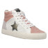 Фото #2 товара Vintage Havana Lester Perforated High Top Womens Pink Sneakers Casual Shoes LES