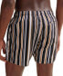 Men's Quick-Dry Fabric Striped Swim Shorts