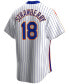 ფოტო #1 პროდუქტის Men's Darryl Strawberry New York Mets Coop Player Replica Jersey