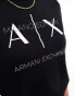 Armani Exchange sweatshirt in black