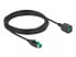 Фото #4 товара Delock 85983 - 4 m - Black - Cable - Digital, Extension Cable shielded 4 m