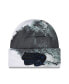 ფოტო #1 პროდუქტის Men's Black Seattle Seahawks 2022 Sideline Ink Dye Tonal Cuffed Knit Hat