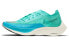 Фото #1 товара Кроссовки Nike ZoomX Vaporfly Next% 2 женские сниженные с нескользящей подошвой голубого и зеленого цвета