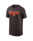 Фото #3 товара Men's Brown Cleveland Browns Muscle T-shirt