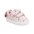 Фото #2 товара Puma Suede Classic Lf Bow Polka Dot Slip On Toddler Girls Size 10 M Sneakers Ca