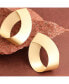 ფოტო #2 პროდუქტის Women's Gold Metallic Twist Drop Earrings