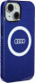 Фото #17 товара Audi Audi IML Big Logo MagSafe Case iPhone 15 / 14 / 13 6.1" niebieski/navy blue hardcase AU-IMLMIP15-Q5/D2-BE