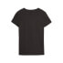 Puma Classics Logo Crew Neck Short Sleeve T-Shirt Womens Black Casual Tops 53007