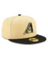 Фото #3 товара Men's Sand, Black Arizona Diamondbacks 2021 City Connect 59FIFTY Fitted Hat