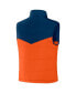 ფოტო #2 პროდუქტის Men's NFL x Darius Rucker Collection by Navy Chicago Bears Colorblocked Full-Zip Vest